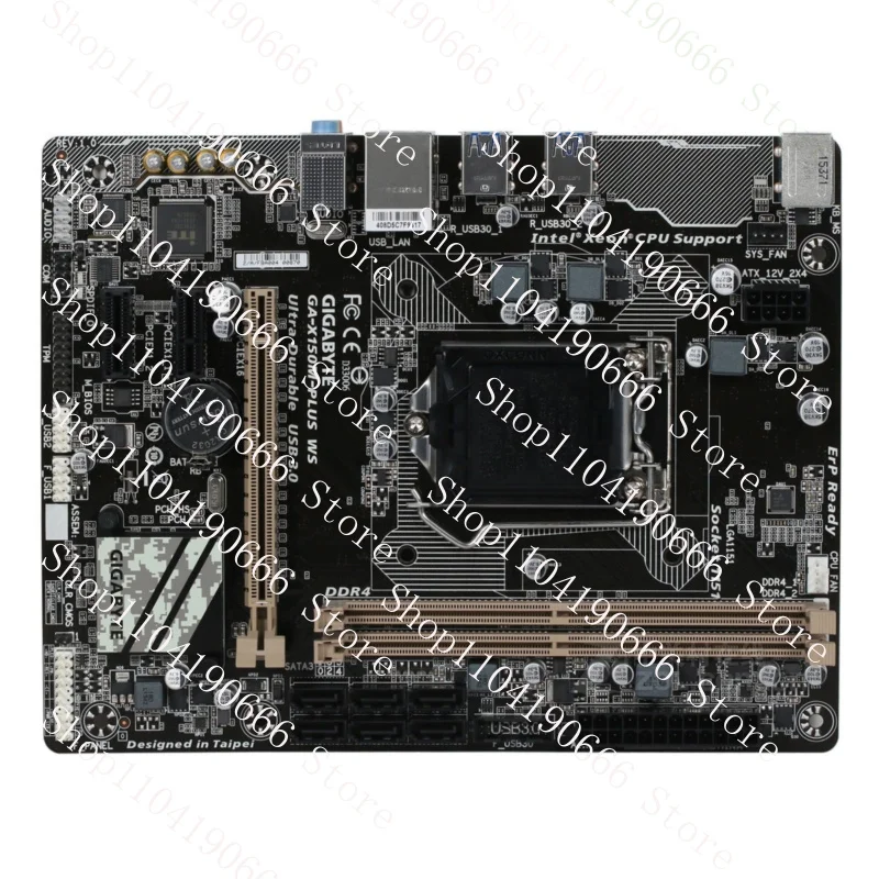 

Для материнской платы GIGABYTE X150M-PLUS WS C232 LGA1151 2 * DDR4 32G M-ATX протестировано нормально