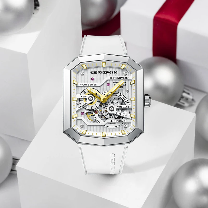 Часы-хронограф Женские, водонепроницаемые, с квадратным циферблатом