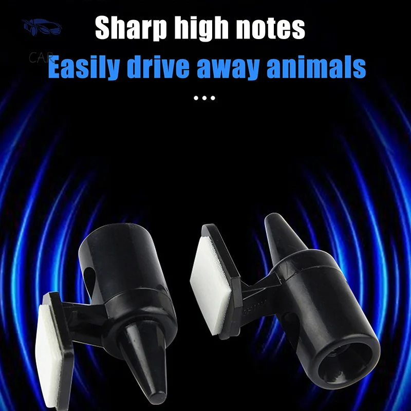 Car Deer Repellent Device Outdoor Car Wind Power Ultrasonic Animal Alarm Repellent Device