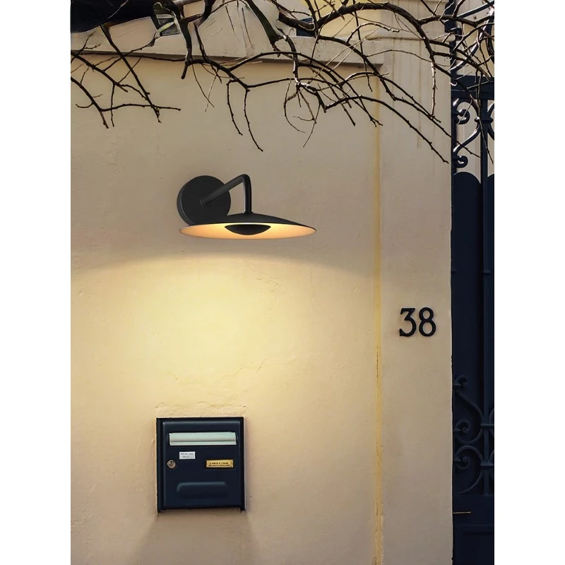 Wall lamp, outdoor wall light, waterproof villa doorway wall lamp, yard garden wall light, European style terrace light, outdoor