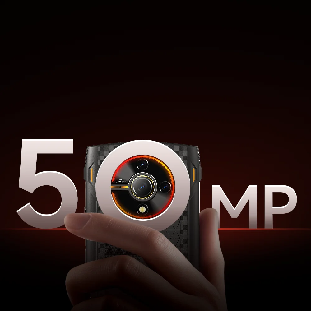 LAGENIO Panther 2 Pro 4G هاتف ذكي رفيع للغاية 6.7 بوصة HD 8GB + 256GB هاتف محمول متين 50MP 5150mAh هاتف محمول أندرويد 15 NFC