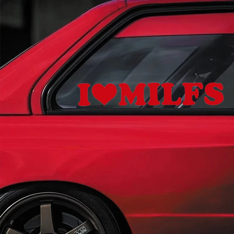 I Love Anal /I Love Penis/I Love Milfs Vinyl Decal Fun Gay Car Sticker Pride Prank Joke Penis Butt Sex Sticker view 5