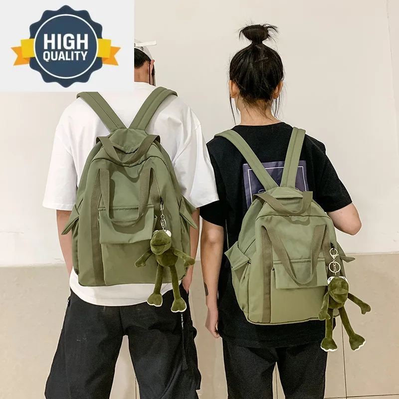 

2023 Female schoolbag new Korean version of high school Harajuku ulzzang male backpack Mori college students tide
