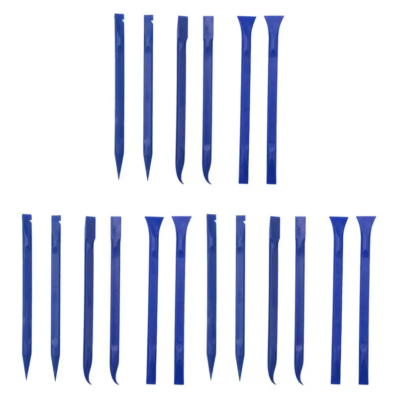 18Pcs Plastic Scraper Cleaning Tool Carbon Fiber Lottery Ticket Scratcher Tool For Tight Spaces, Kitchen, Crevices, Food