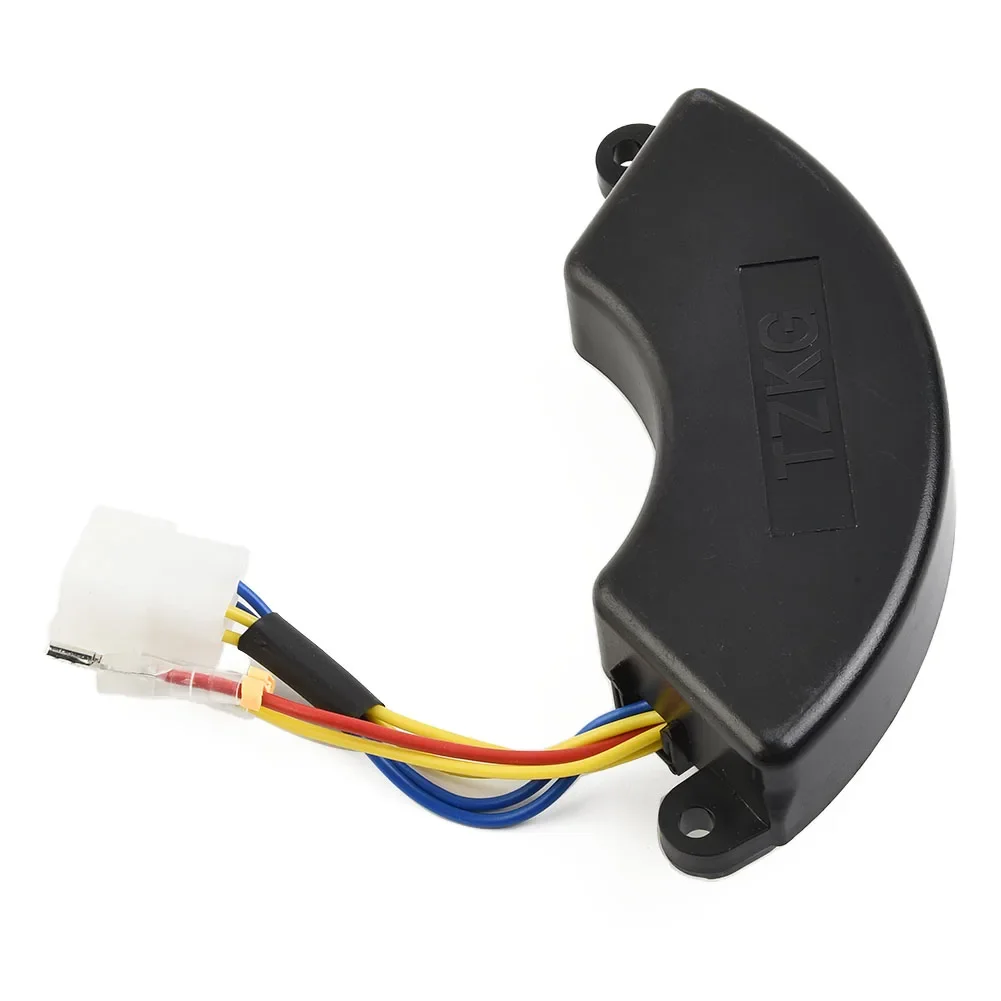 

Generator Parts Regulator 5KW AVR Automatic Black For Diesel Generator Half Moon Voltage Regulator 5.5KW 50/60Hz