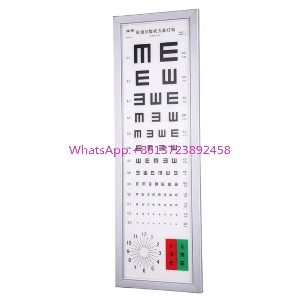 Best Selling Eye Testing Snellen Eye Chart WH03 Led Visual Acuity Chart For Optical Shops