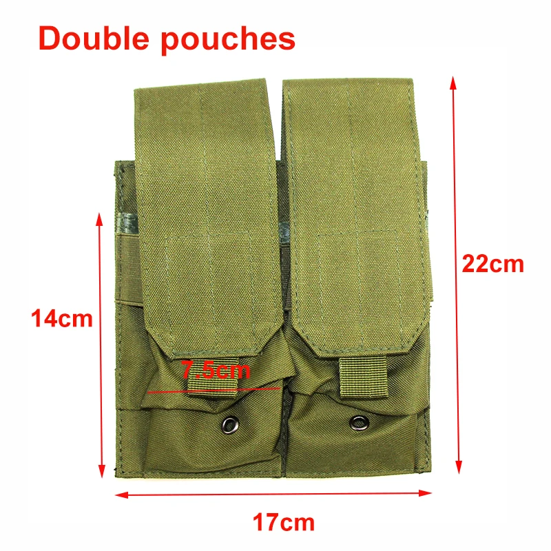 Portacargador táctico muslo 5.56/7.62 Molle para caza - imagen 4