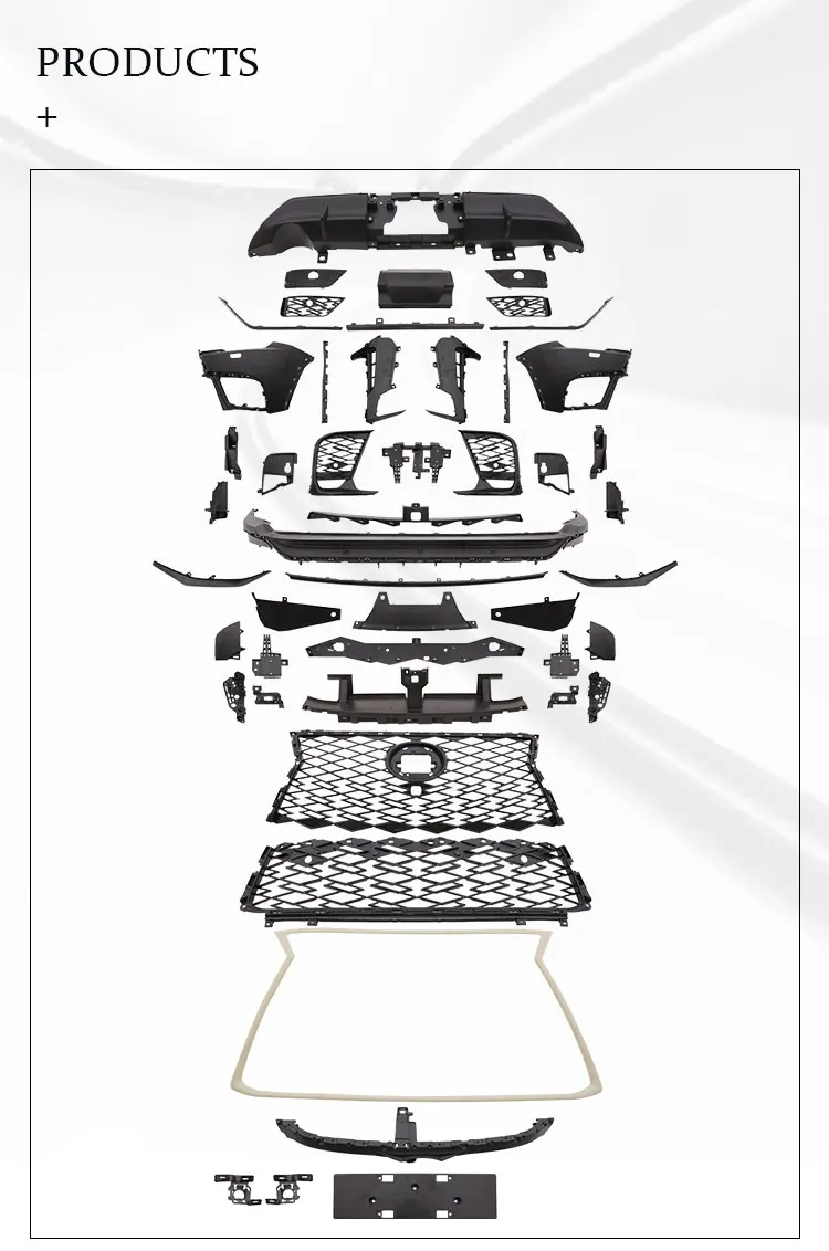 GBT Manufacture LX600 Sport Style Exterior Modification Body Kit For Manufacture-On Lexus LX600 Upgrade Facelift Accessories