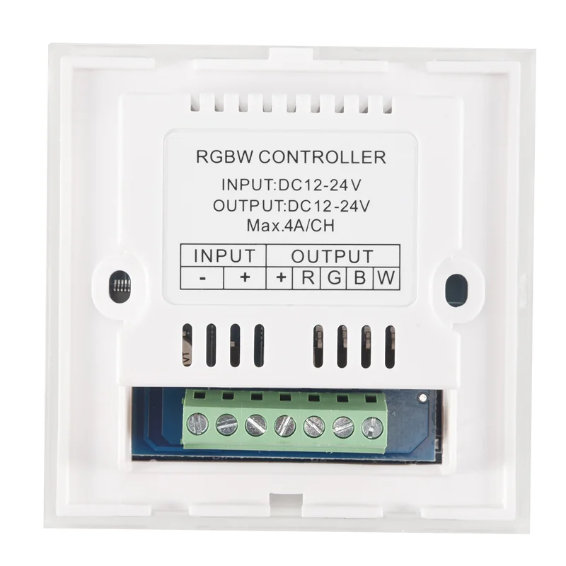 

AD23-DC12V-24V RGB / RGBW Wall Mounted Touch Panel Controller Glass Panel Dimmer Switch Controller For LED Strips Lamp