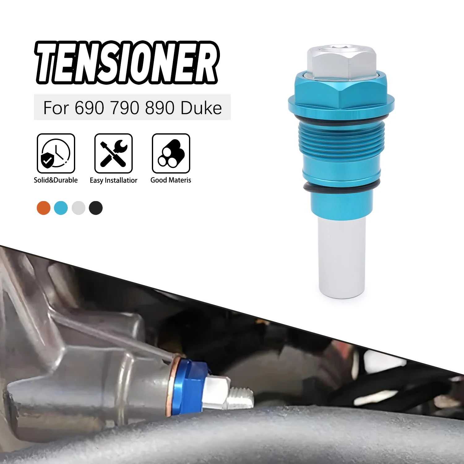 

For 790 Duke/L 690 Duke/R 890 1050 1090 1190 1290 SuperDuke R/L/S/GT Motorcycle Chain Timing Cam Shaft Drive Tensioner
