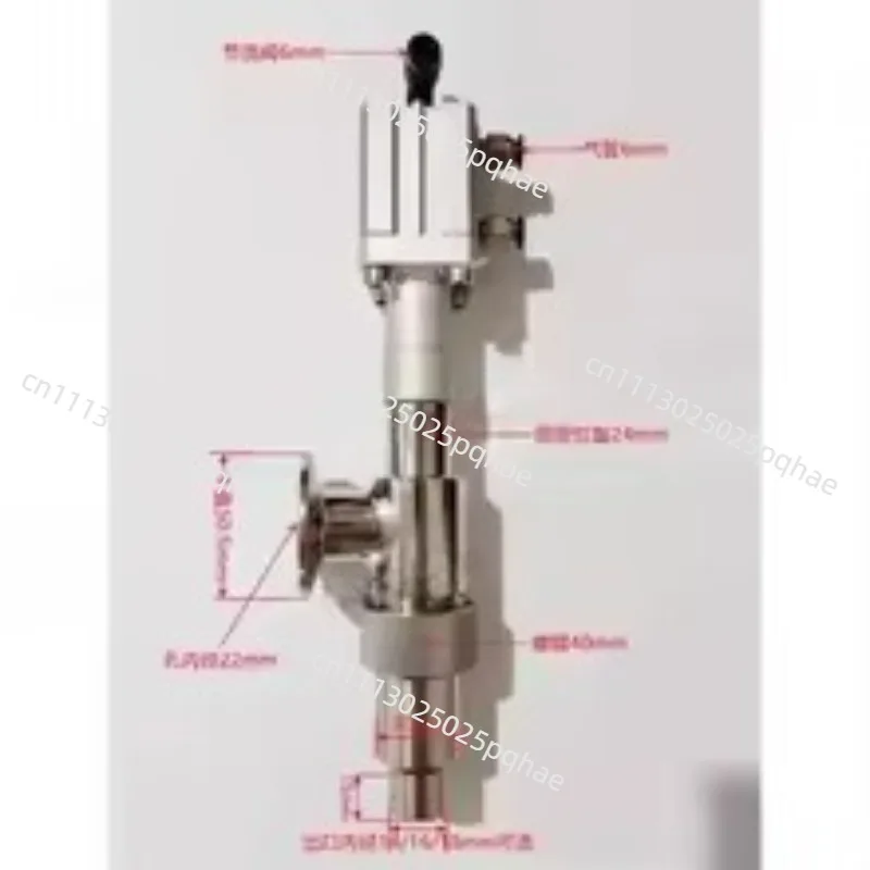 Filling Machine Accessories 304 316 Filling Head with Blow-back Suction Anti-drip Filling Head