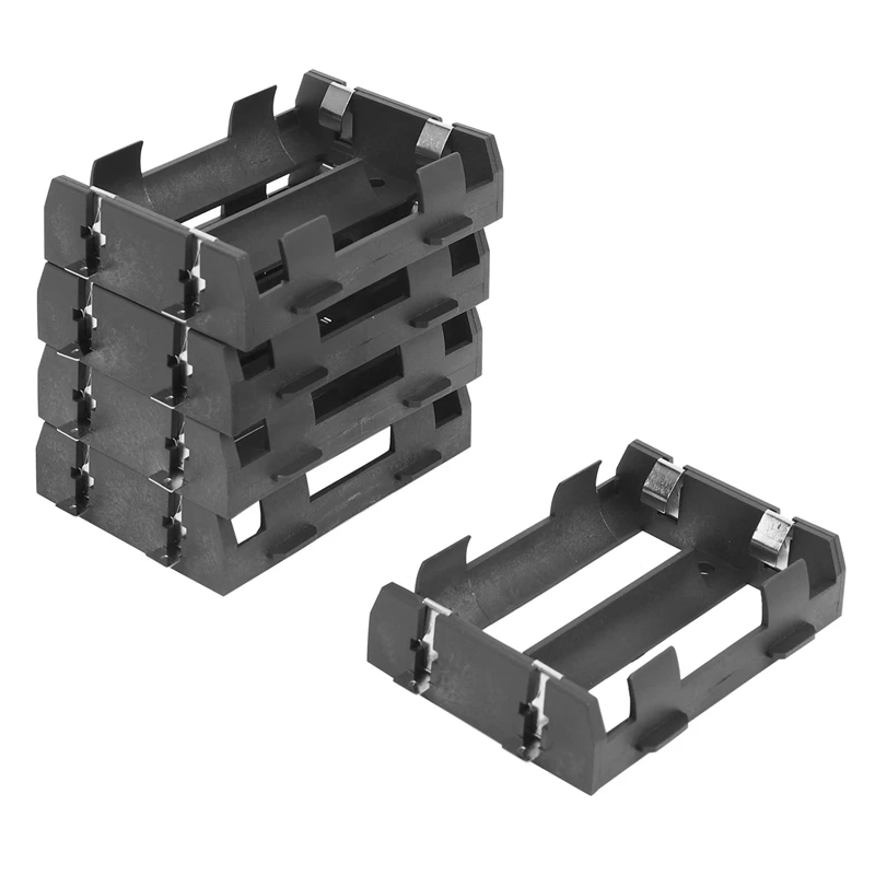 SMD 26650 배터리 거치대, 브론즈 핀, 26650 배터리 보관함, TBH-26650-2C-SMT, 2 X, 로트 당 5 개