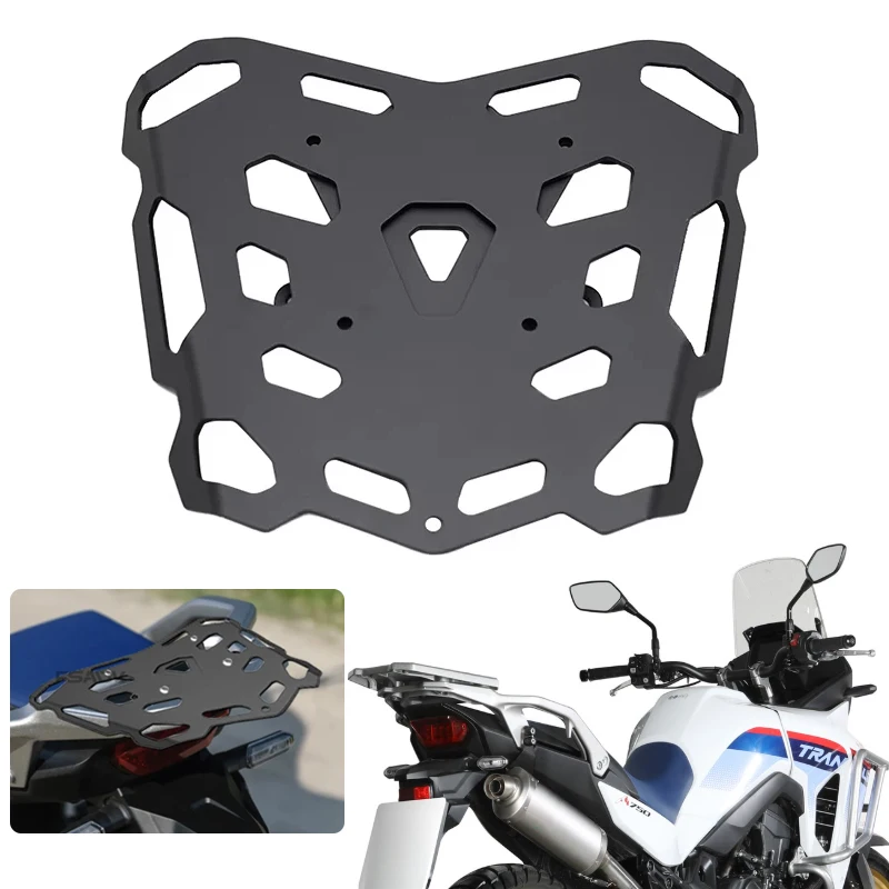 

Для HONDA TRANSALP XL750 Верхняя коробка, держатель, кронштейн, задняя сумка, опорные стойки XL750 XL 750 TRANSALP 750 2023 2024, мотоцикл