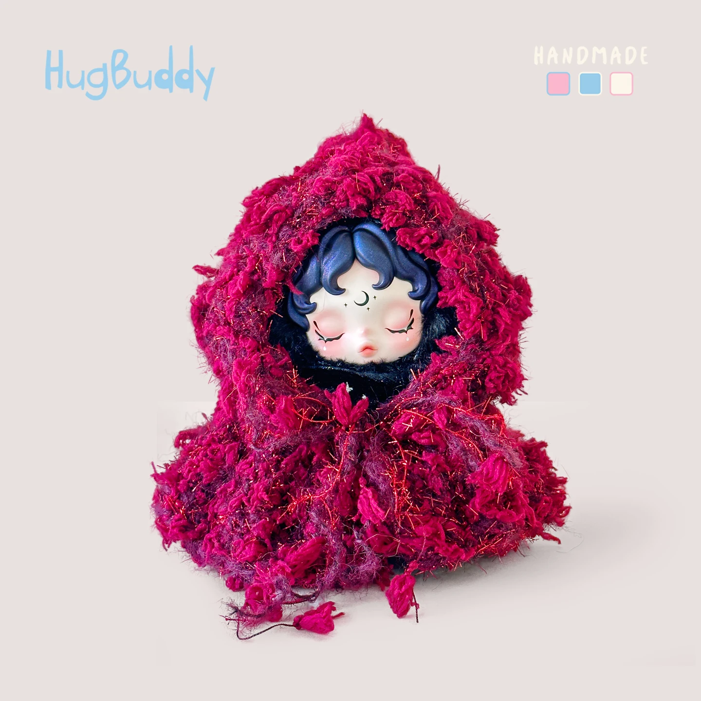 Prinsesstijl poppenkleding en hoofddekselset Kinderverkleedsetheaterkostuums Knuffelaccessoires voor creatief spelen