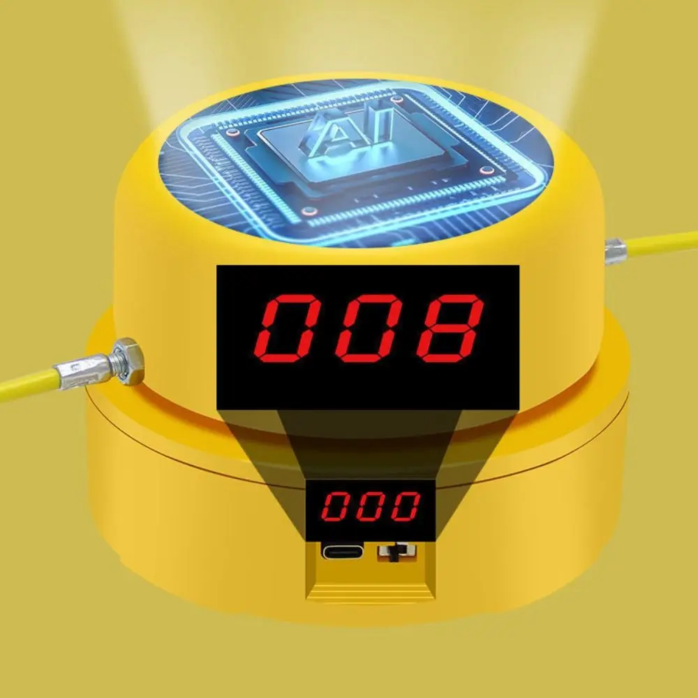 Digital Counter Electric Rope Skipping Machine Remote Control Training Toy Automatic Jump Rope Adjustable Speed USB Charging