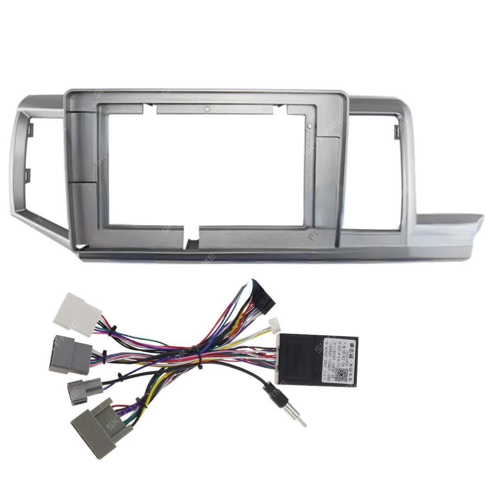 10.1 Inch 2 Din Android MP5 Fascia Car DVD Frame Audio Fitting Adaptor Dash Trim  For Honda Stepwgn Stepwagon 2009-2015 Stereo