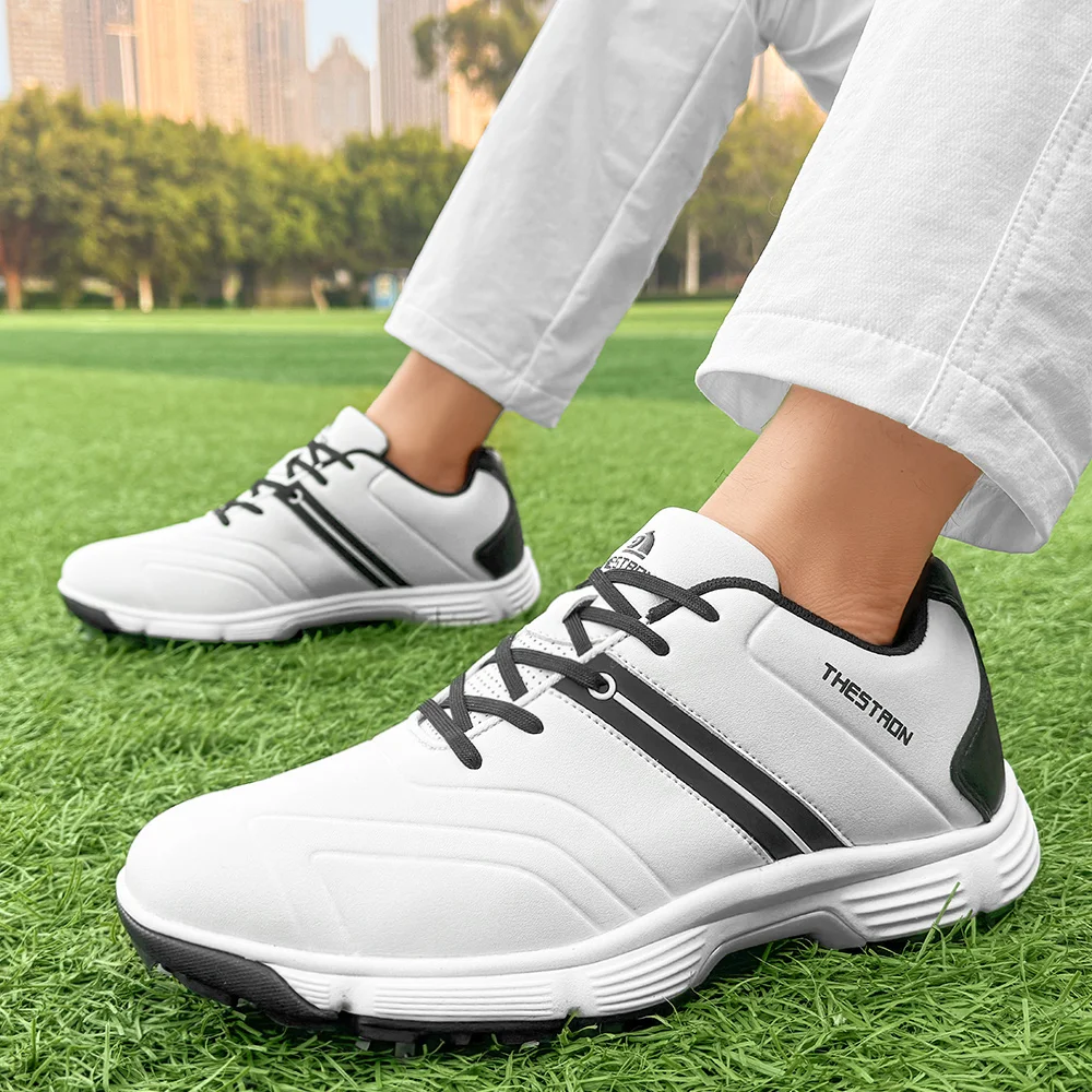 Professionele Golfschoenen Voor Mannen, Professionele Casual Golfschoenen Voor Mannen, Gras Anti Slip Fitness Jogging Schoenen Voor Mannen