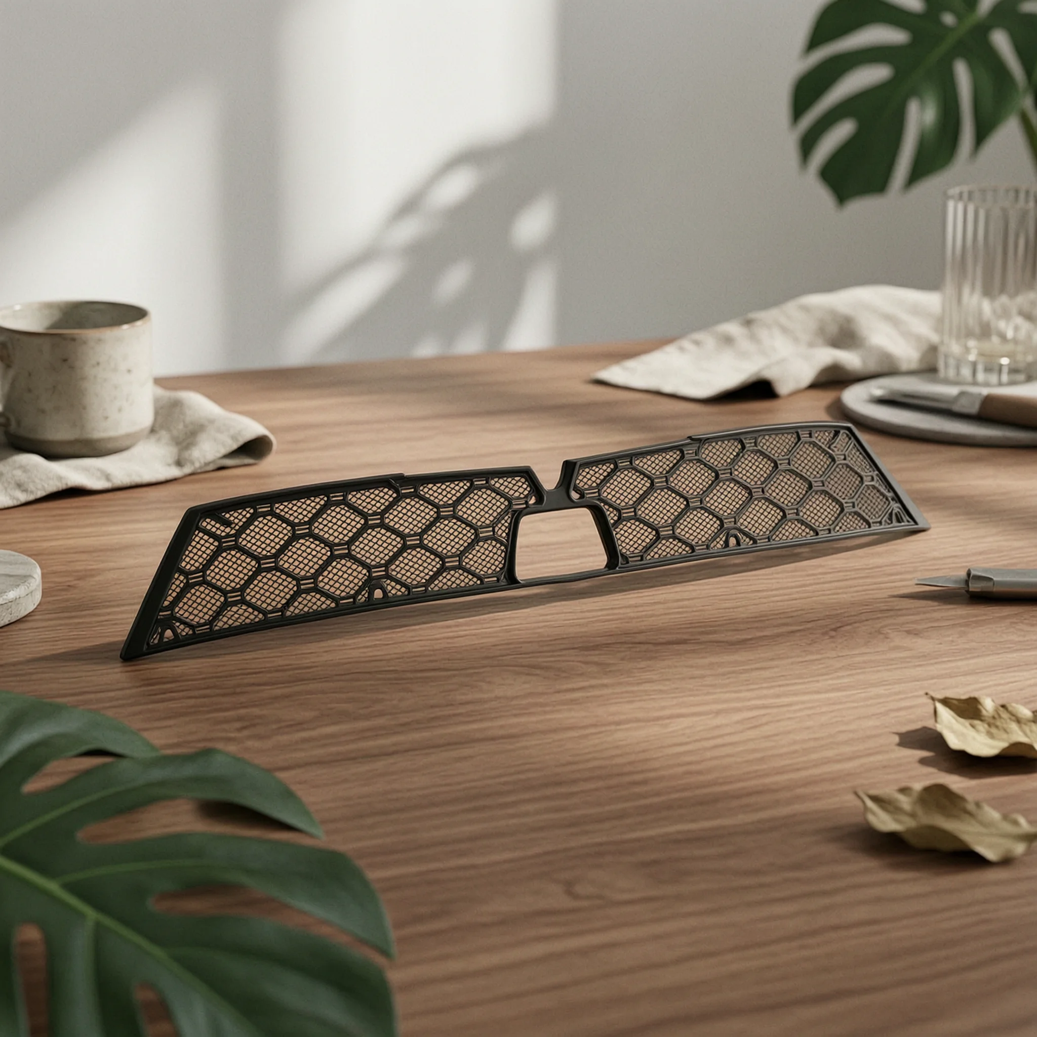 Front Grille Insect Screen Breathable Honeycomb Mesh Guard Protective Net for H6L Car Accessory Ventilation Safe