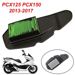 オートバイ用交換用エアフィルター,モトクロス用交換用フィルター,ホンダpcx125,pcx150,pcx 125, 150x3, 2013-2017