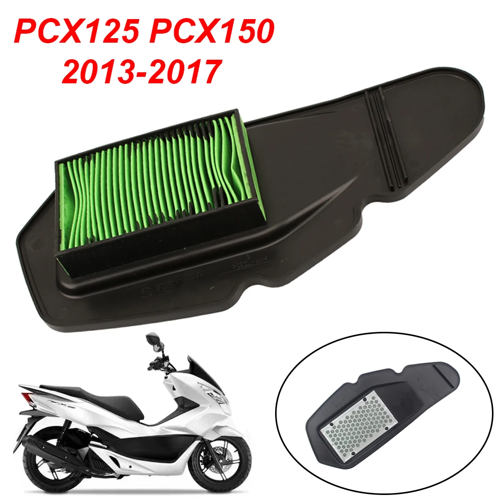 For Honda PCX125 PCX150 PCX 125 150 X3 2013-2017 Motorcycle Replacement Air Intake Filter Cleaner Motorbike Air Filter Element