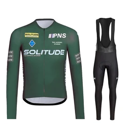 Pns Team Spring and Autumn Cycling Jersey Set Long Sleeve Mountain Bike Clothes Wear Men Bicycle Clothing Ropa Maillot Ciclismo