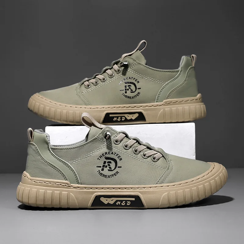 [Men's Skate Sneakers] Sneakers - Men's New Spring/Autumn Skate Shoes - Classic and Versatile - Fashionable and Trendy - Suitable for Daily Wear and Outdoor Leisure - Ideal as Birthday Gifts, Christmas Gifts, and Halloween Gifts