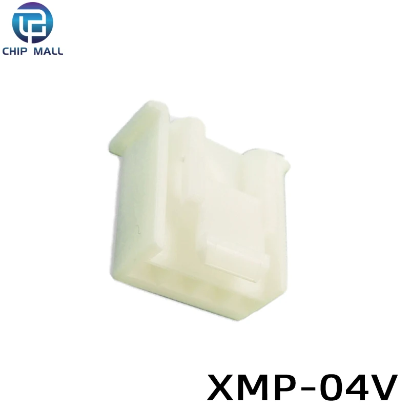 10PCS XMP-04V JST Connector Plug-in Rubber Shell 4P 2.5MM Pitch New From Stock