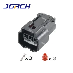 5sets 3 Pin 1.5mm 62 Z 060 Automotive Female Waterproof Connector Plug KPB016-03427