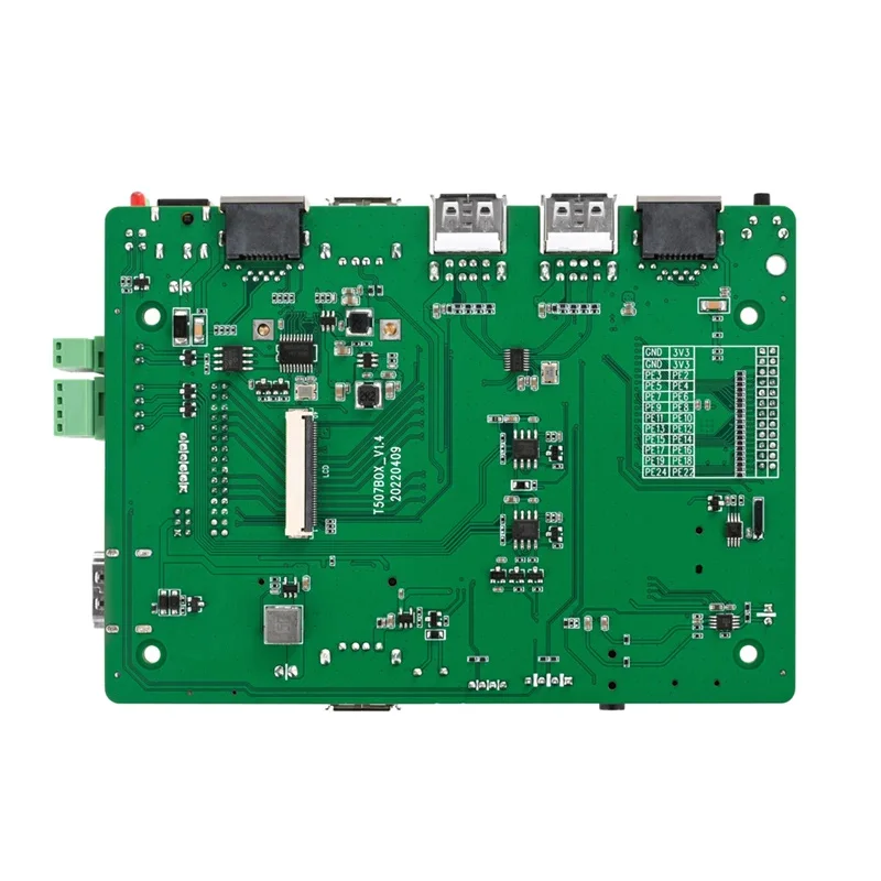 Placa de desarrollo integrada Allwinner T507, Control Industrial de código abierto para máquinas publicitarias, monitoreo médico