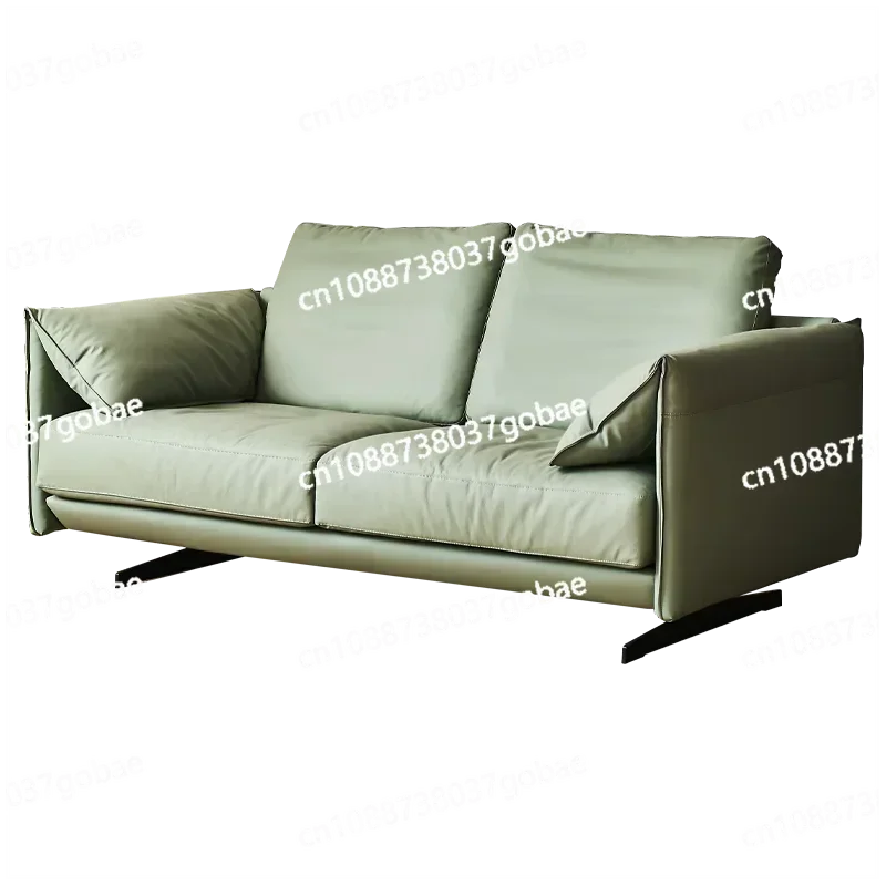 Leather Sofa/minimalist /1.8m for Two/leather/