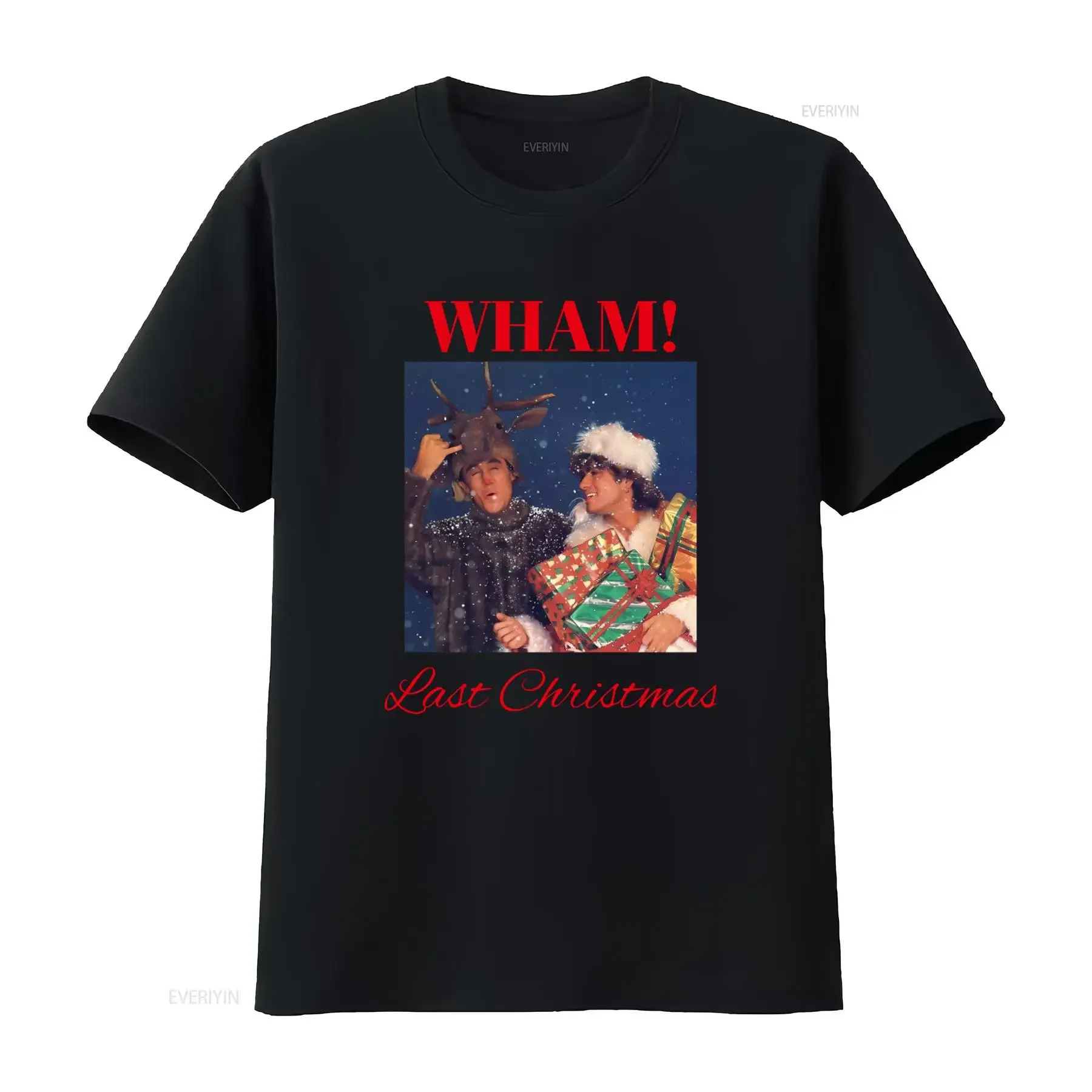 Last Christmas Wham Softstyle T Shirt Festive Holiday Design for Cozy Winter Wear vintage Washed fashion Casual Unisex Stylish