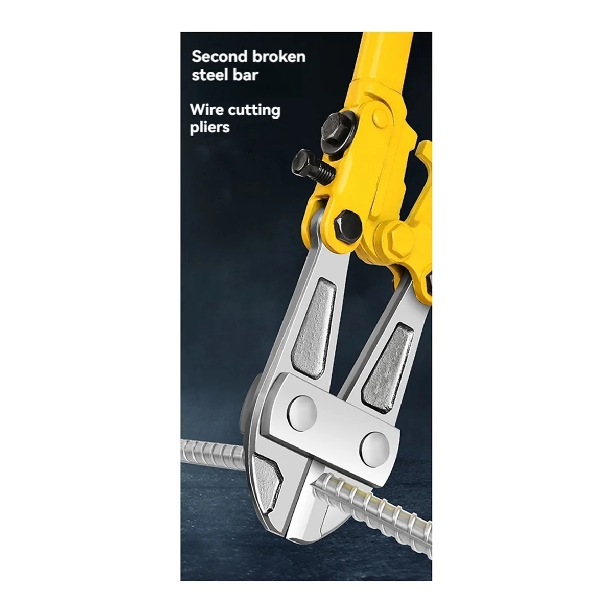 A96Q-18In قواطع الترباس المتوسطة مقابض مطاطية مريحة ذات قبضة ناعمة تخفيضات السياج والأسلاك والسلسلة والمسامير والمسامير والأقفال المتوسطة