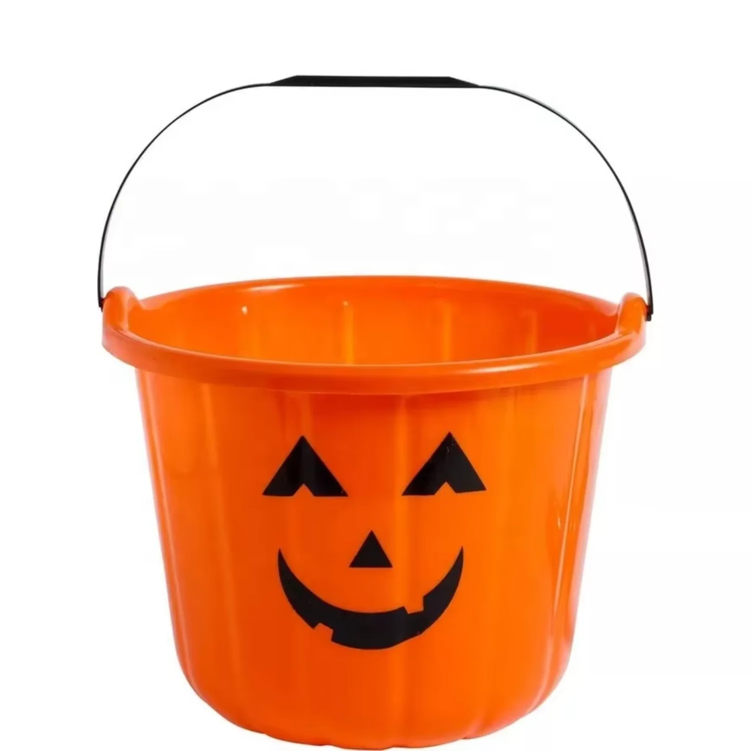 ハロウィンアクセサリーパンプキンフェイスキャンディバケツテーブルトップ装飾