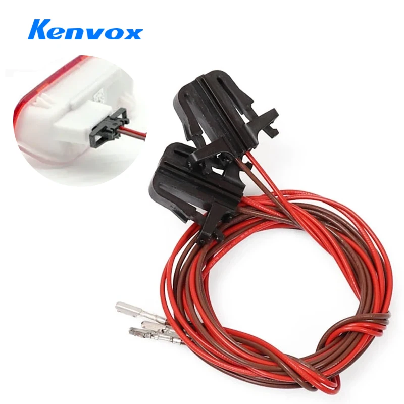 Car Accessories Door Light Replace Connector Cable Wire Harness For Volkswagen VW Passat Scirocco Golf Jetta Tiguan Touareg