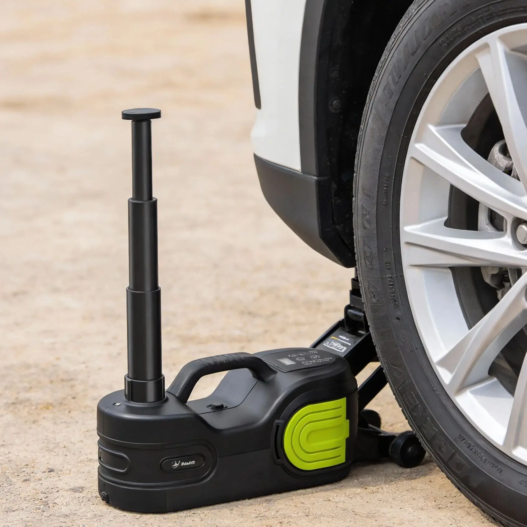 Hydraulic Car Jack 12V 5T Digital Dual Pump, Electric Wrench Set, Floor Hydraulic Jack, SUV Car Tire Replacement and Repair