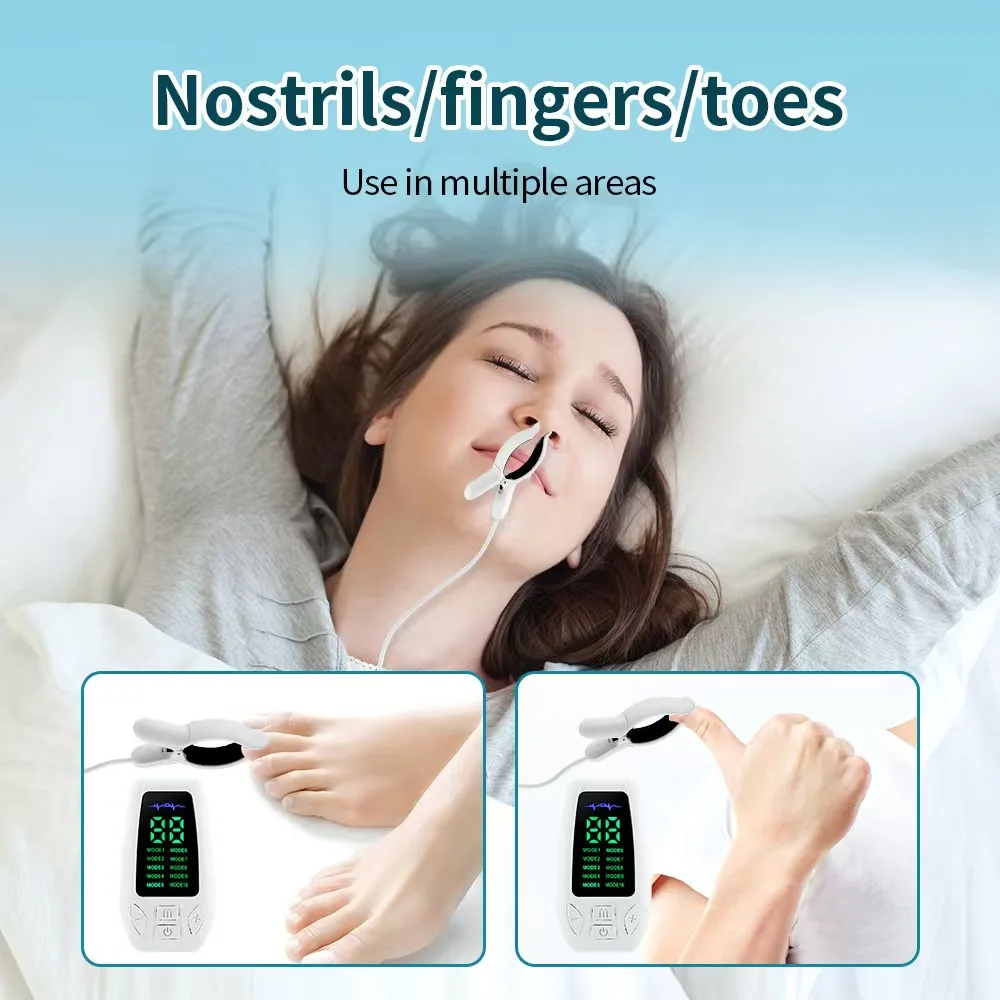 VNS Vagus Nerve Stimulator Ear Clip for Deep Sleep Relaxation Anxiety Stress Relief Migraine Headache Pain Management