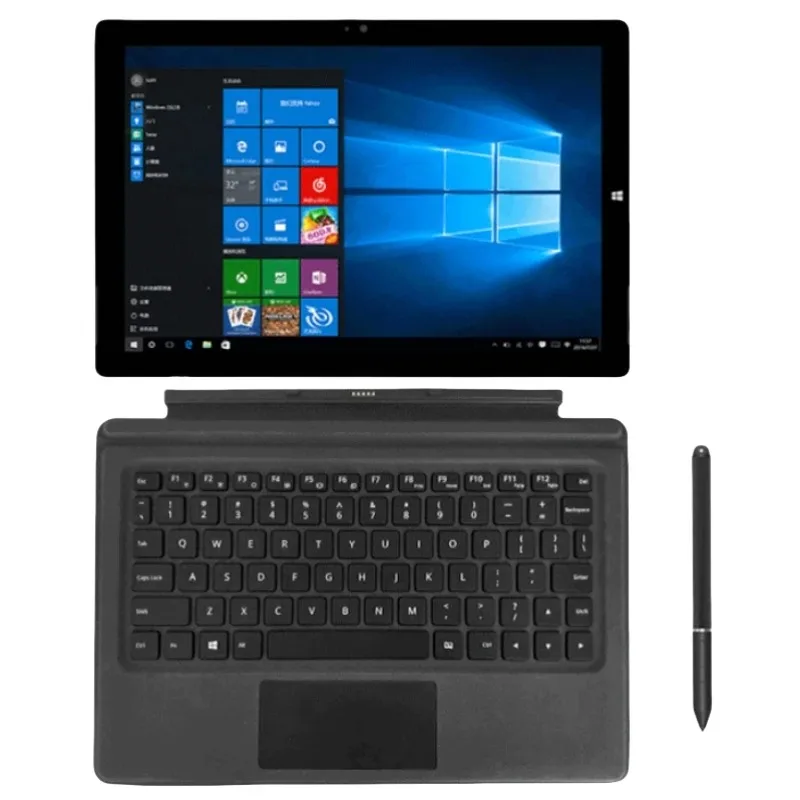 tablet com teclado e caneta