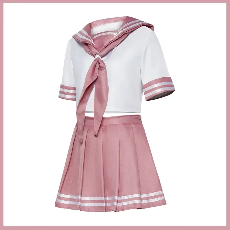 2025 aaa Game Astolfo Cosplay Costume Anime Fate/Apocrypha Wig Japanese JK School Uniform Skirt Socks Woman Sexy Halloween Sailo