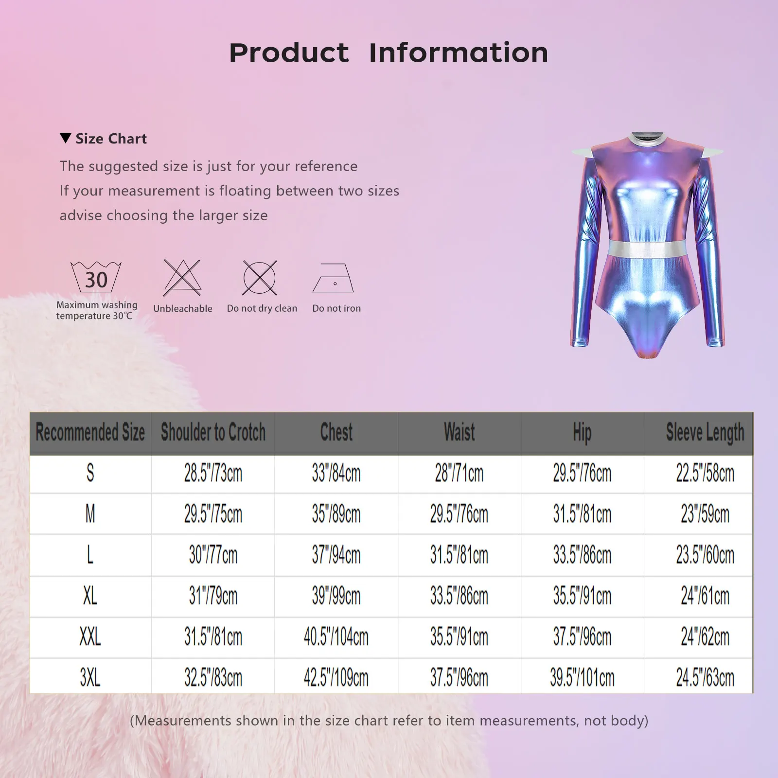 Womens Space Astronaut Bodysuit Roleplay Alien Robot Leotard Shiny Contrast Metallic Jumpsuit Retro 70s Disco Club Party Costume