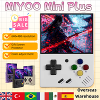 MIYOO Mini Plus Retro Portable Handheld Game Console 3.5-inch IPS HD Screen Children's Gift Linux System Classic Gaming Emulator