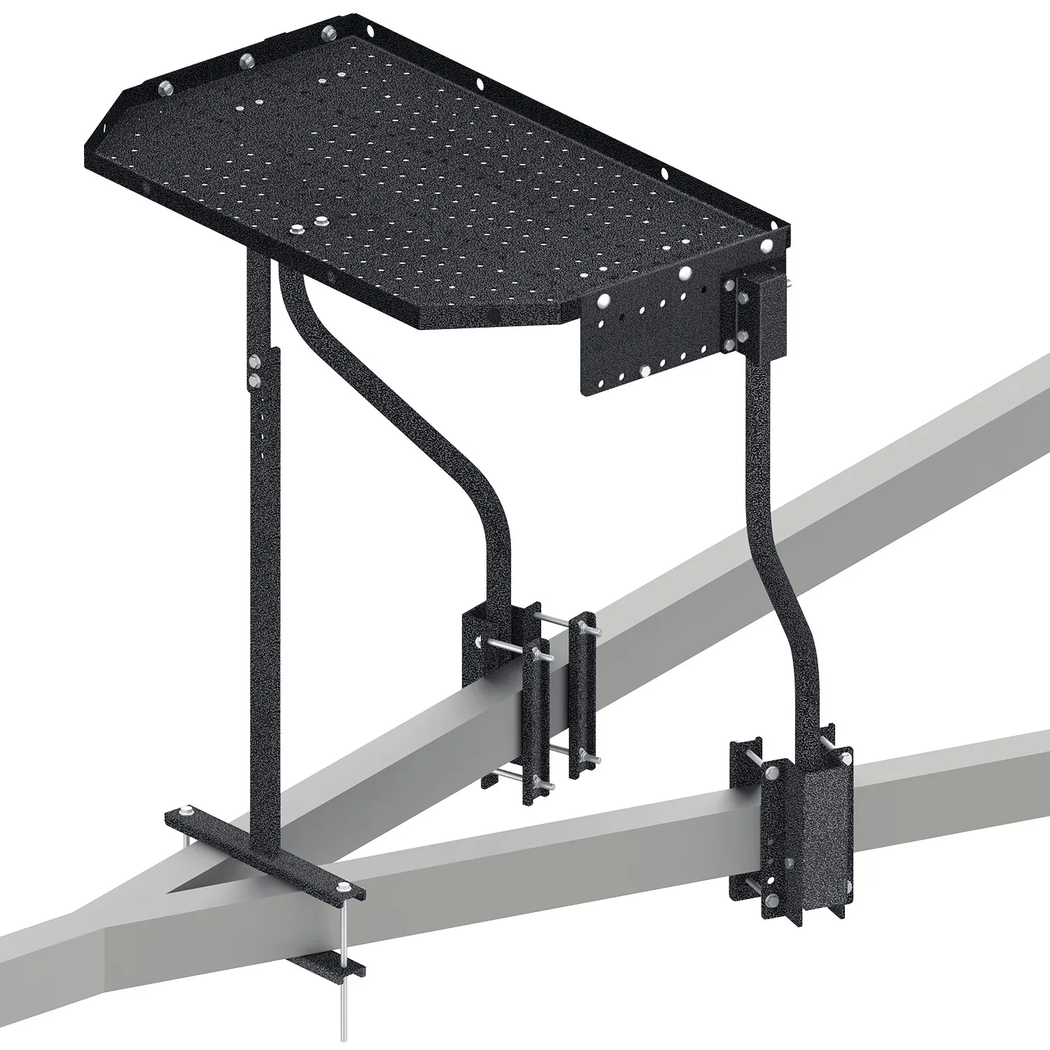 AP01 Adjustable Trailer Tray 300 Pounds For Carrying Generators Coolers Bikes CC-255
