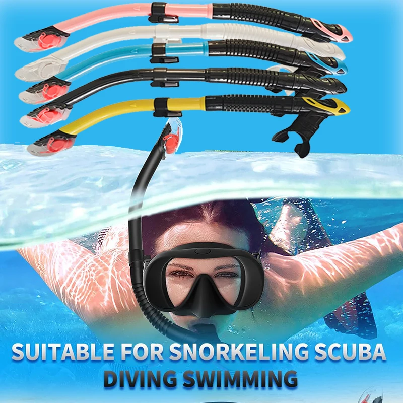 

Высококачественный комплект снаряжения для подводного плавания, передние дыхательные трубки для подводных и пляжных приключений, оборудование для свободного дайвинга