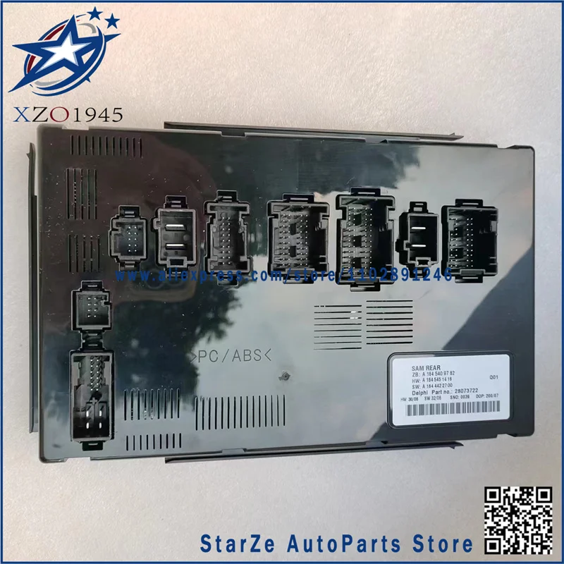 جديد الحصول على الإشارة الخلفية A1645409762 وحدة التحكم SAM لمرسيدس بنز W164 W251 قطع غيار السيارات نسخة ترقية جديدة