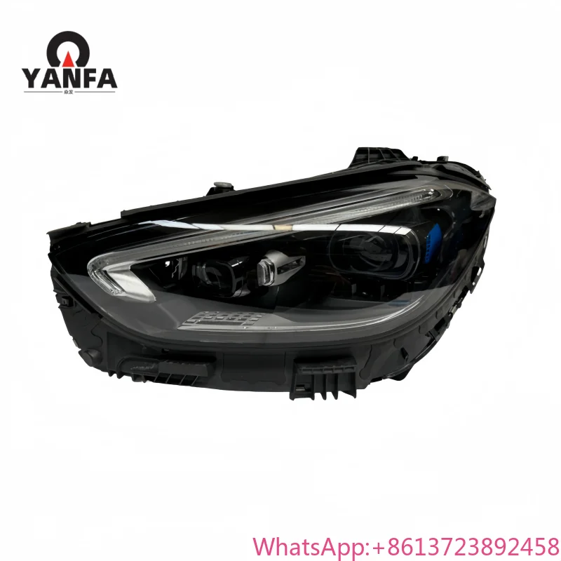 For Fit for Mercedes-Benz C-class Headlight 2022-2025 Benz W206 Headlight W206 Multi-Beam LED Lamp High Configuration Direct Sal