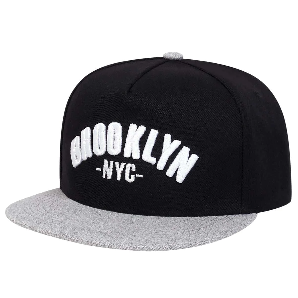 BROOKLYN Snapback-Kappe mit Buchstaben-Stickerei, modische Herrenmütze aus Baumwolle, angepasste Outdoor-Sport- und Freizeitmützen, Hip-Hop-Baseballkappen – Detail 10