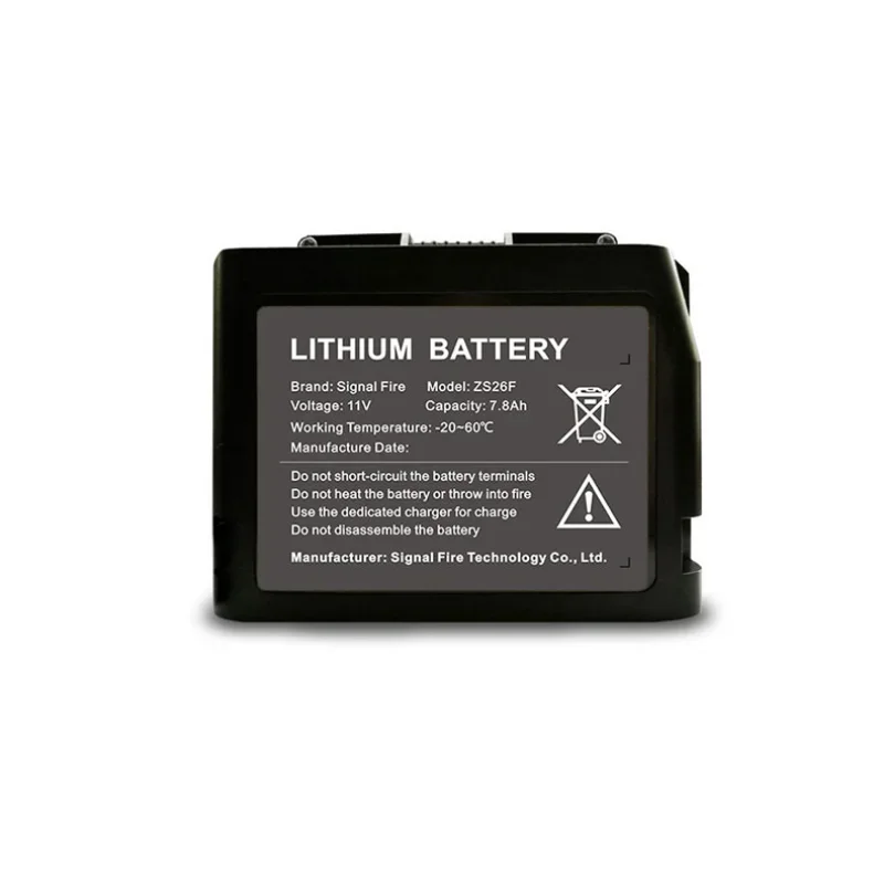 Empalmador de fusión de fibra óptica de batería original AI-9 7800mAh litio ZS26F