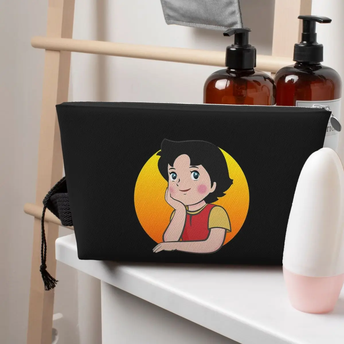 

Heidi Women Cosmetic Bag Travel Makeup Organizer Pouch Toiletry Storage Dopp Kit Box