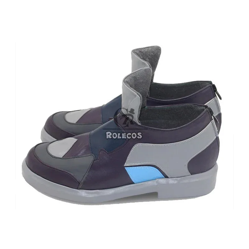 

Rolecos aphelios cosplay shoes game lol heartsteel apheli flat men zipper sports shoes party Halloween Christmas party shoes