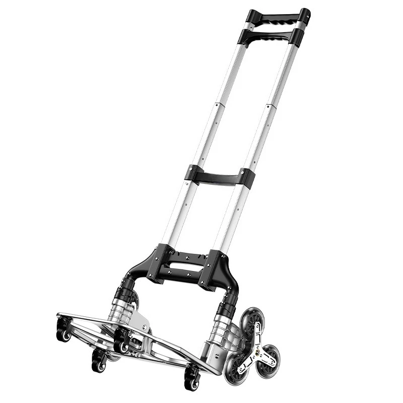 

Climbing trolley Household going up and down the stairs to buy vegetables Small pulling cart Climbing artifact Folding trolley
