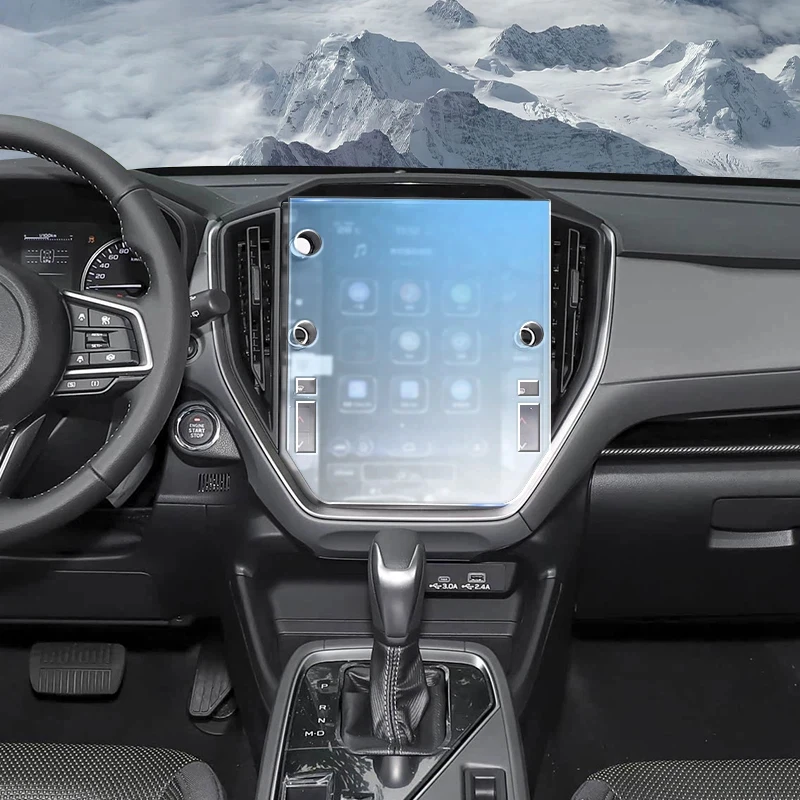 For Subaru Crosstrek 2024-2026 Car Interior Matte Screen Console GPS Navigation LCD Screene TPU Protective Film Anti-scratch PPF